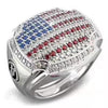 Anello bandiera americana vintage
