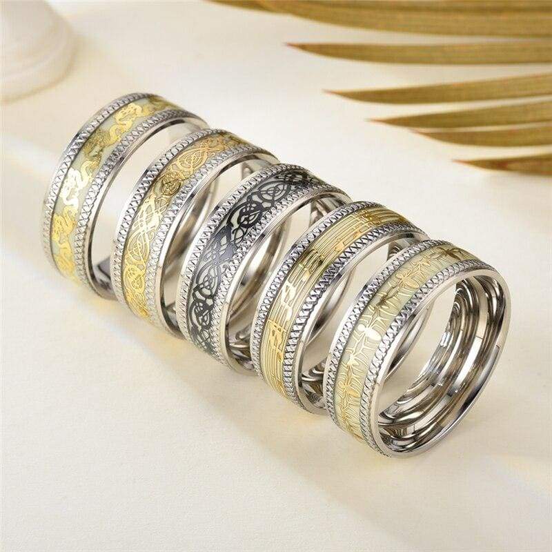 Anello massone vintage da uomo