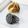 Anello vintage da uomo dell'esercito americano