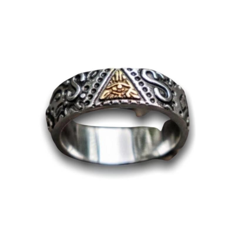 Anello massonico discreto vintage