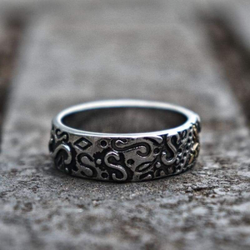 Anello massonico discreto vintage