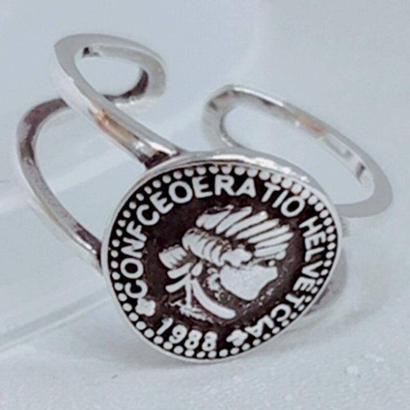 Anello moneta da un dollaro vintage