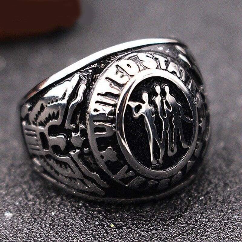 Anello vintage dell'aeronautica americana