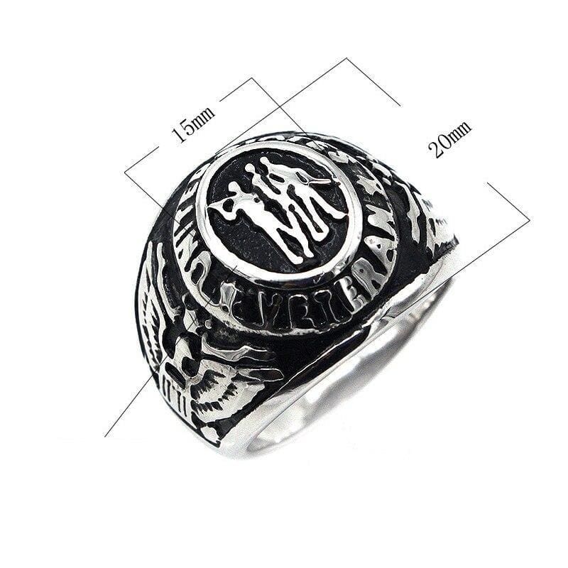 Anello vintage dell'aeronautica americana