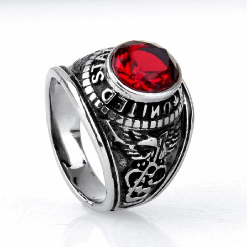 Anello Vintage Navy Seals degli Stati Uniti