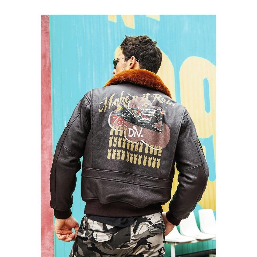 Bomber vintage americano della seconda guerra mondiale