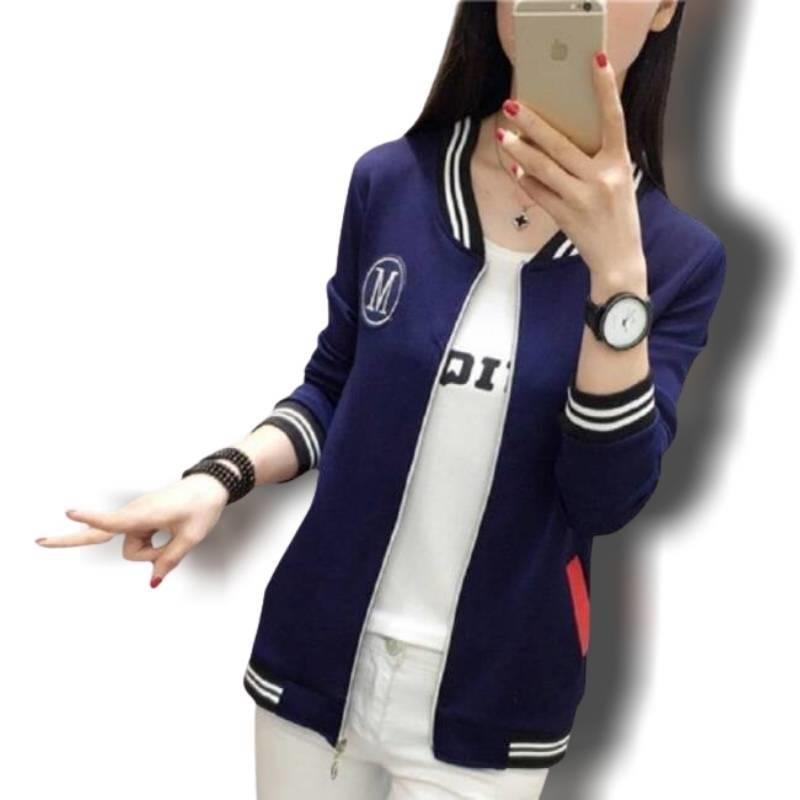 Giacca vintage da ragazza del college americano