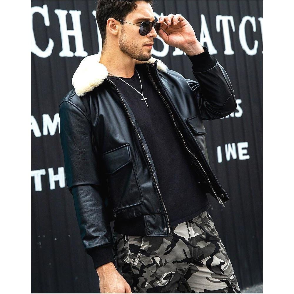 Giacca da pilota americana vintage