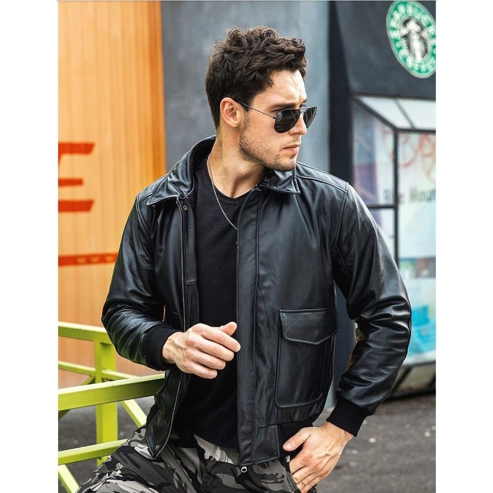 Giacca da pilota americana vintage