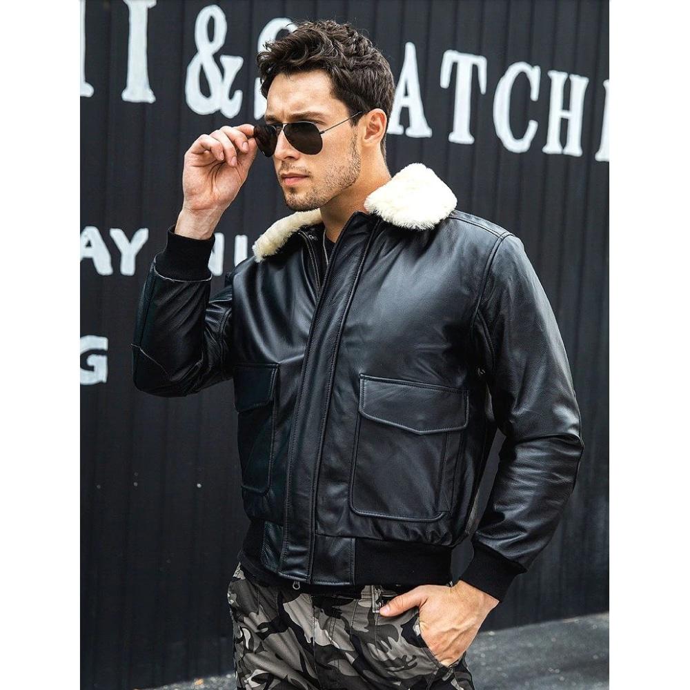 Giacca da pilota americana vintage