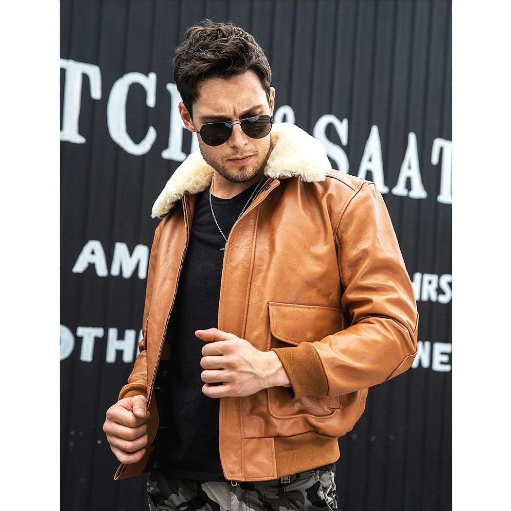 Giacca da pilota americana vintage