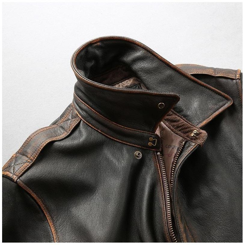 Giacca da pilota da caccia americana vintage