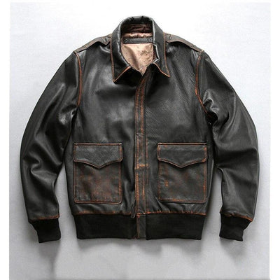 Giacca da pilota da caccia americana vintage