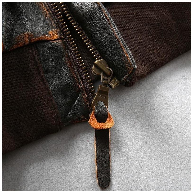 Giacca da pilota da caccia americana vintage