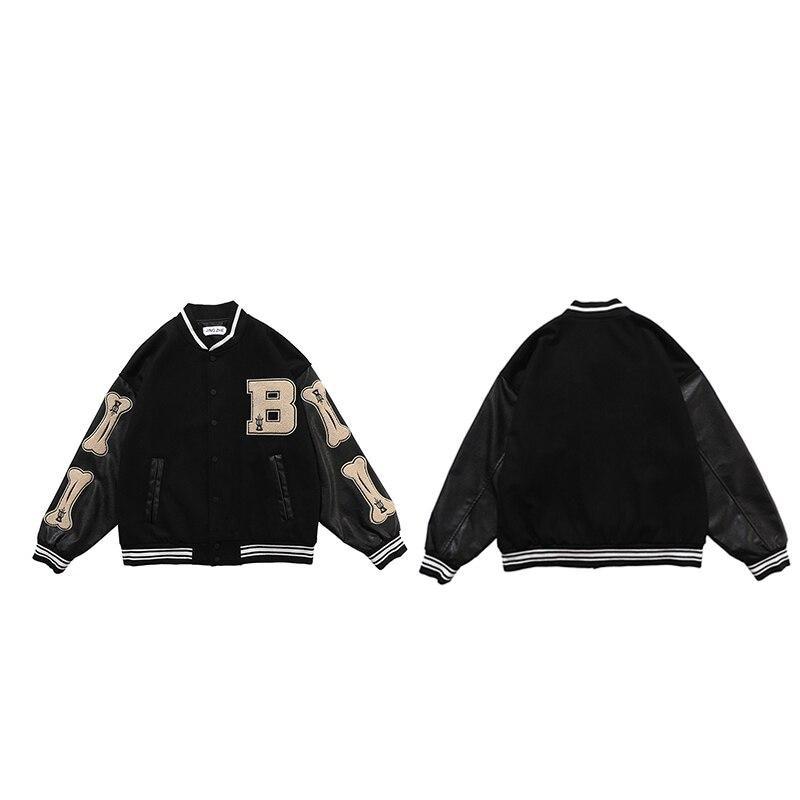 Giacca Teddy vintage da football americano