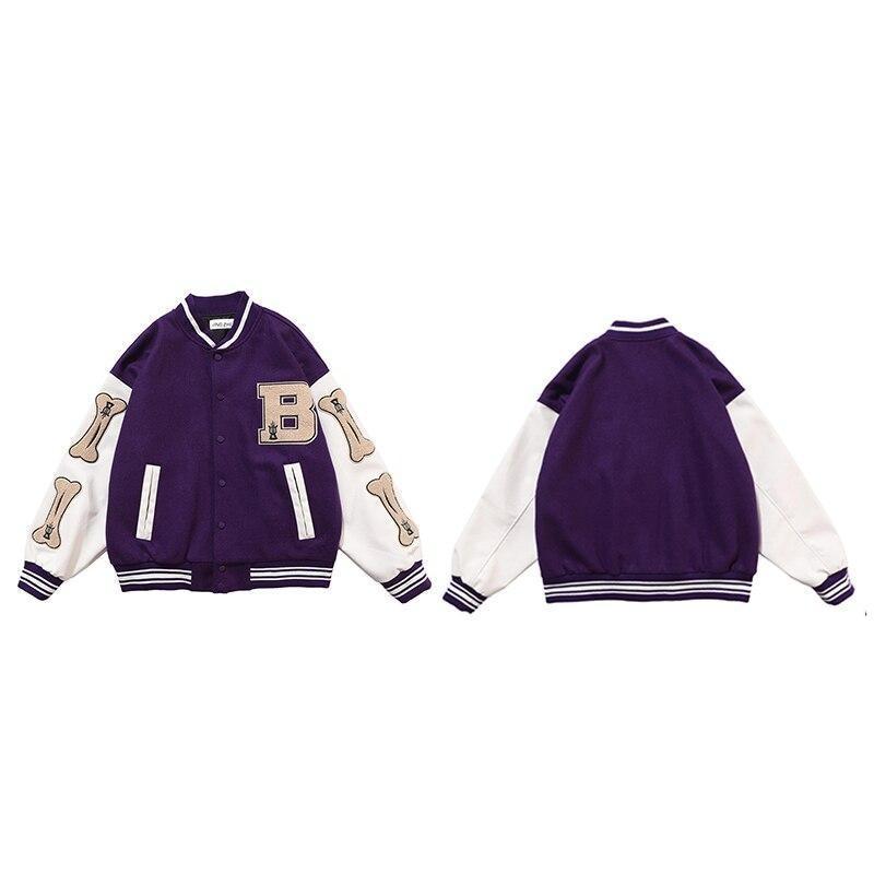 Giacca Teddy vintage da football americano