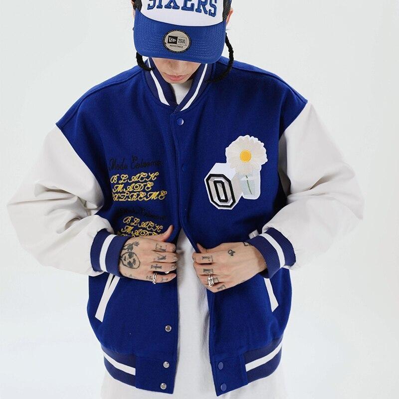 Giacca Teddy vintage da football americano