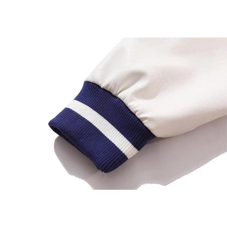 Giacca Teddy vintage da football americano