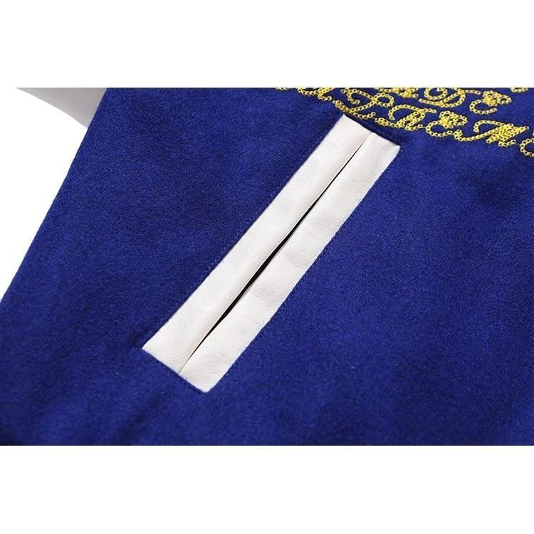 Giacca Teddy vintage da football americano