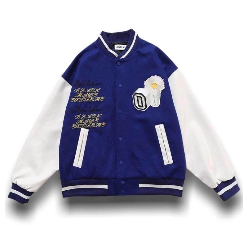 Giacca Teddy vintage da football americano