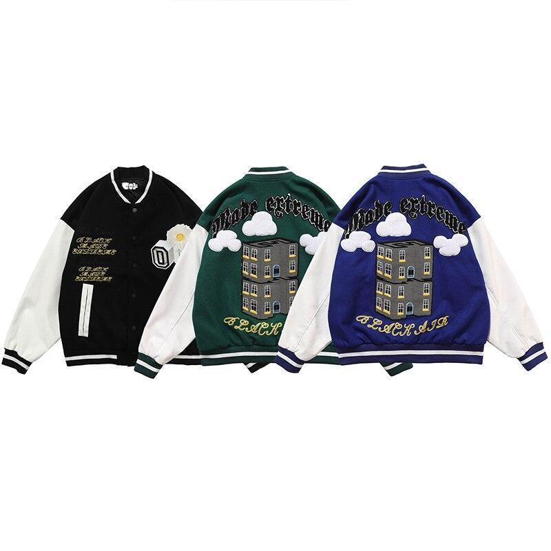 Giacca Teddy vintage da football americano