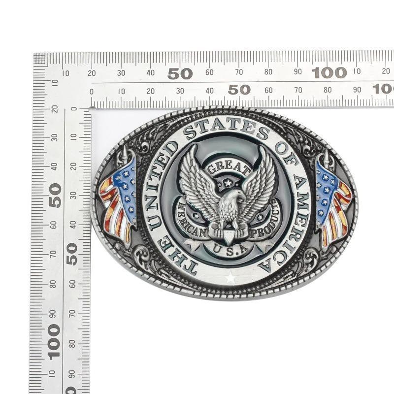 Fibbia per cintura vintage americana