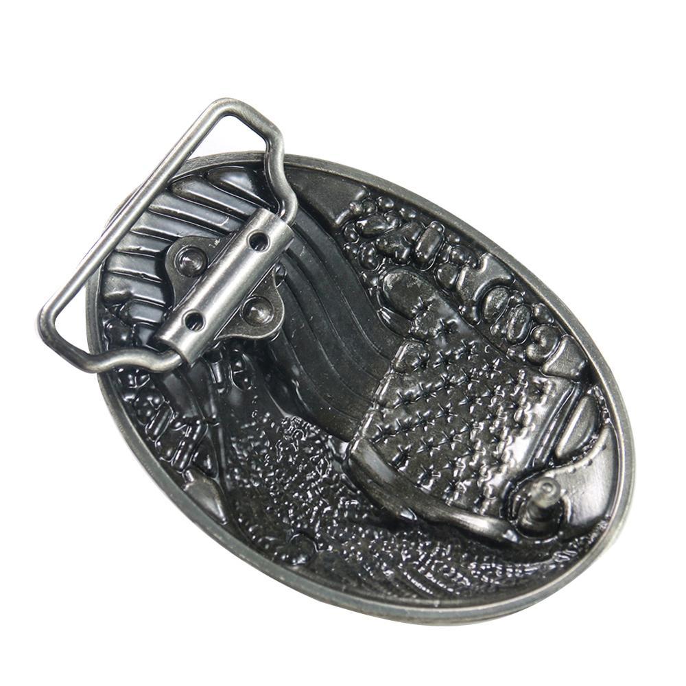 Fibbia per cintura da uomo vintage americana