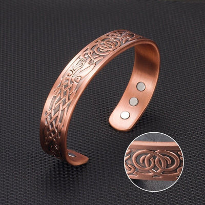 Bracciale vintage in rame indiano