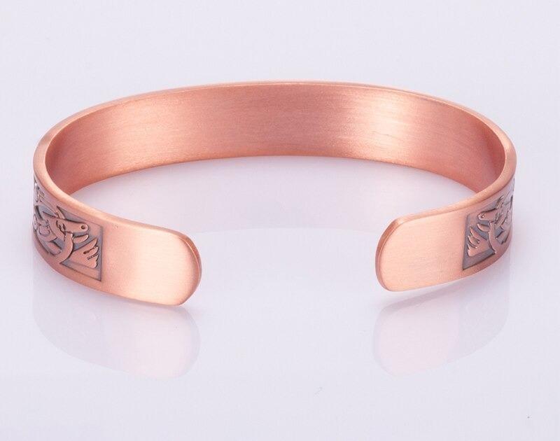 Bracciale vintage in rame indiano