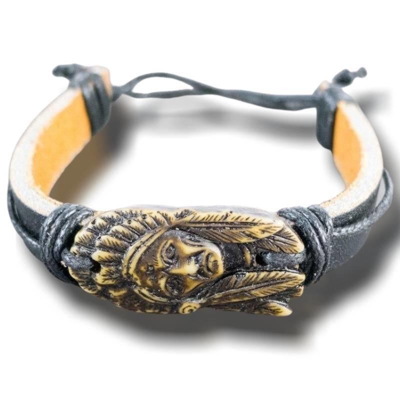 Bracciale vintage da uomo indiano