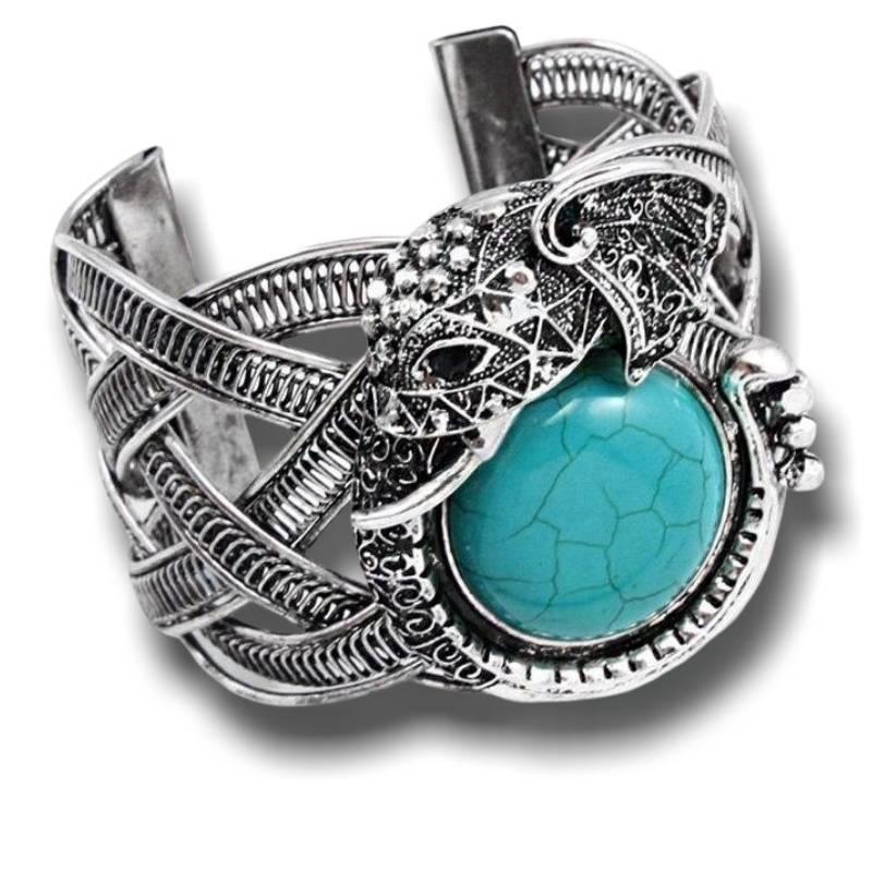 Bracciale vintage indiano turchese