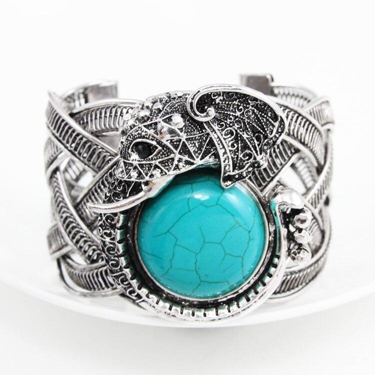 Bracciale vintage indiano turchese