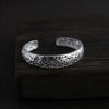 Bracciale bangle vintage in argento indiano