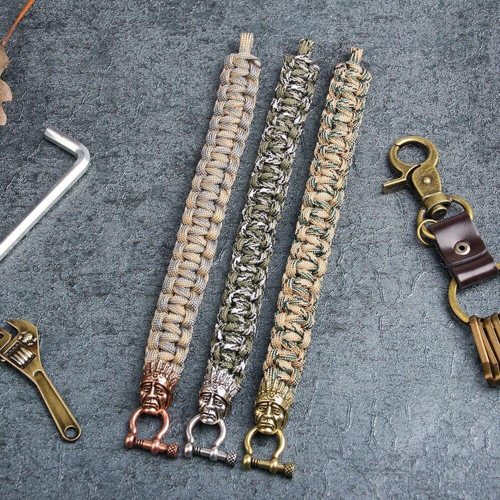 Bracciale testa indiana vintage