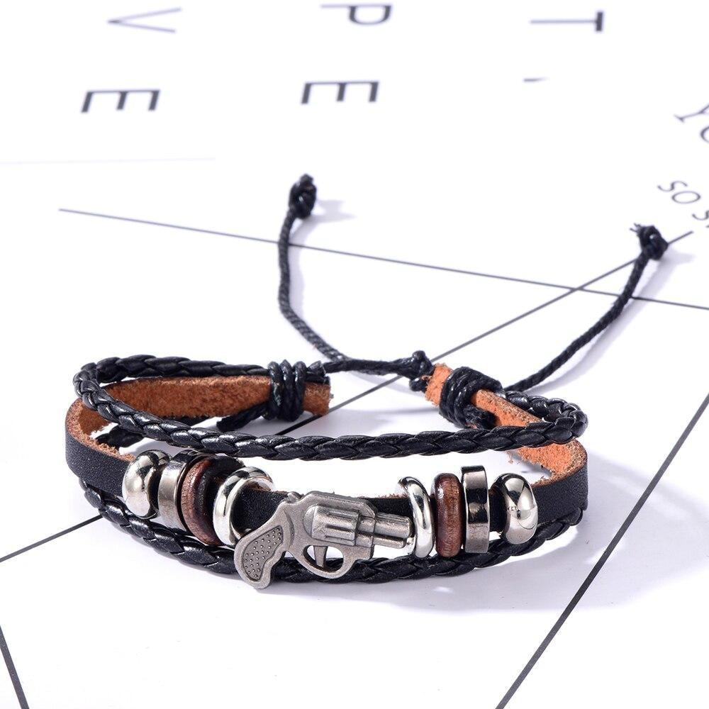 Bracciale western vintage da uomo