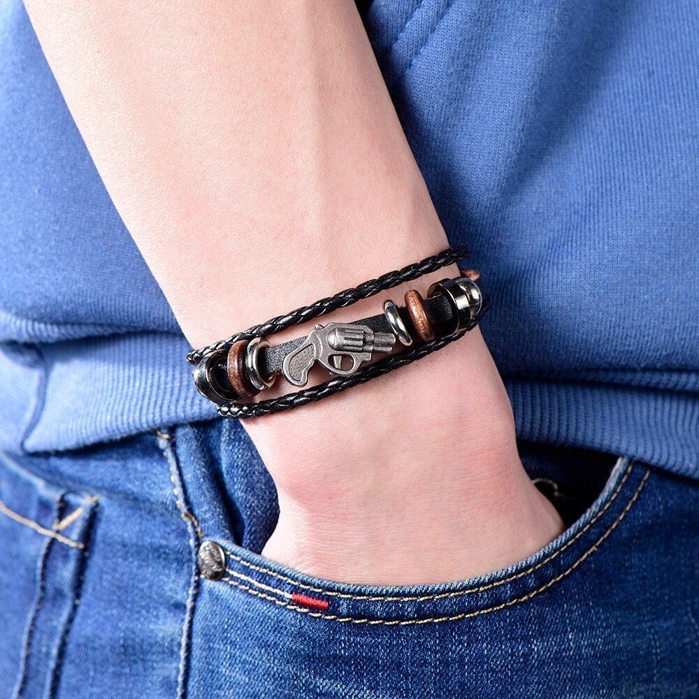 Bracciale western vintage da uomo