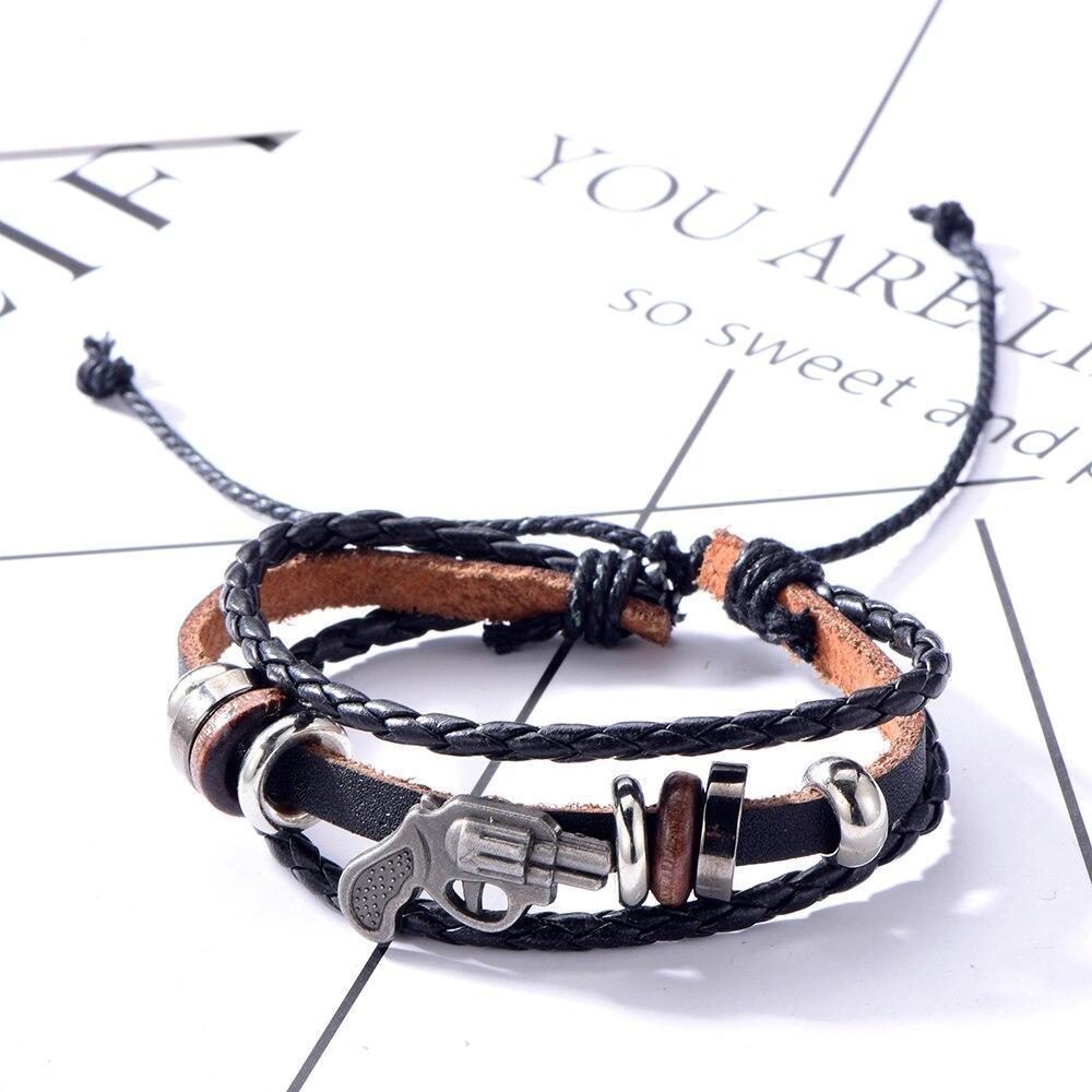 Bracciale western vintage da uomo