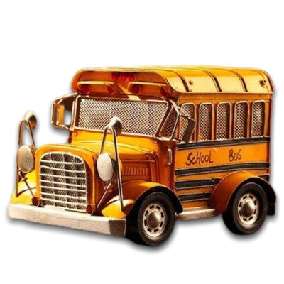 Figura di autobus americano Vintage