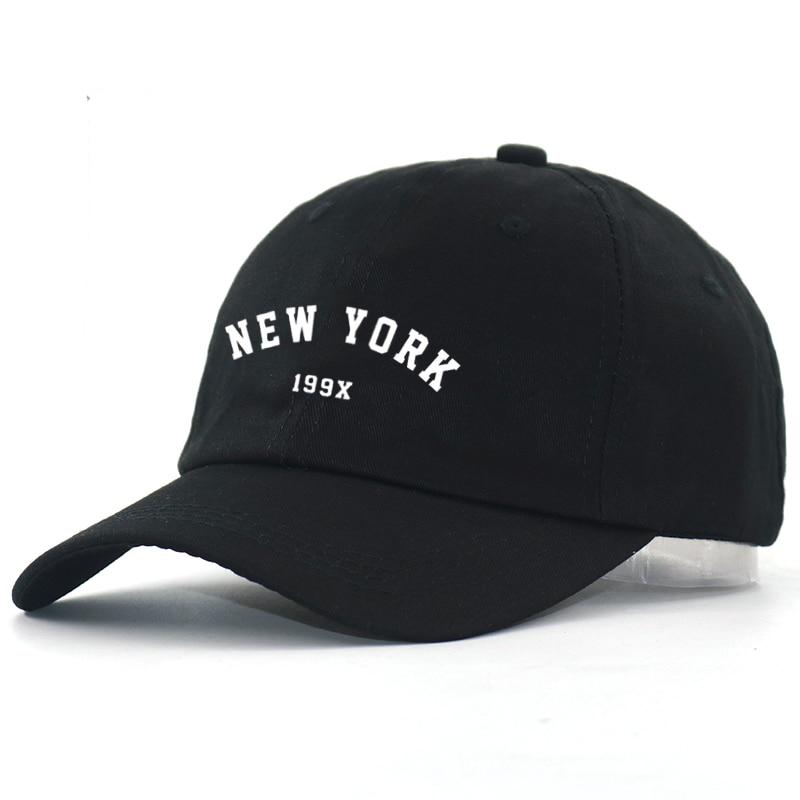 Cappellino New York vintage da uomo nero