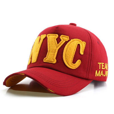 Cappellino New York vintage giallo