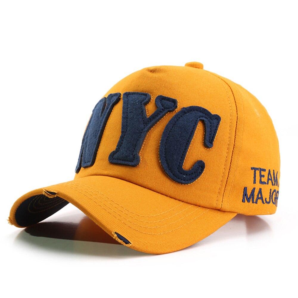 Cappellino New York vintage giallo
