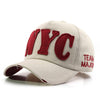 Cappellino New York vintage giallo