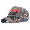 Cappellino vintage New York rosso e nero