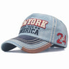 Cappellino vintage New York rosso e nero