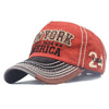 Cappellino vintage New York rosso e nero