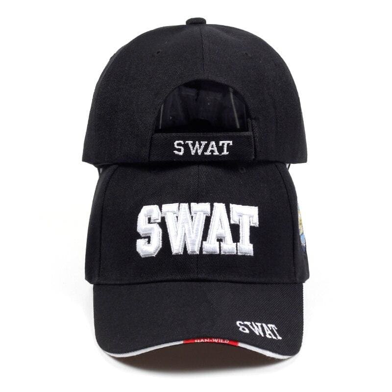 Cappellino Swat vintage nero