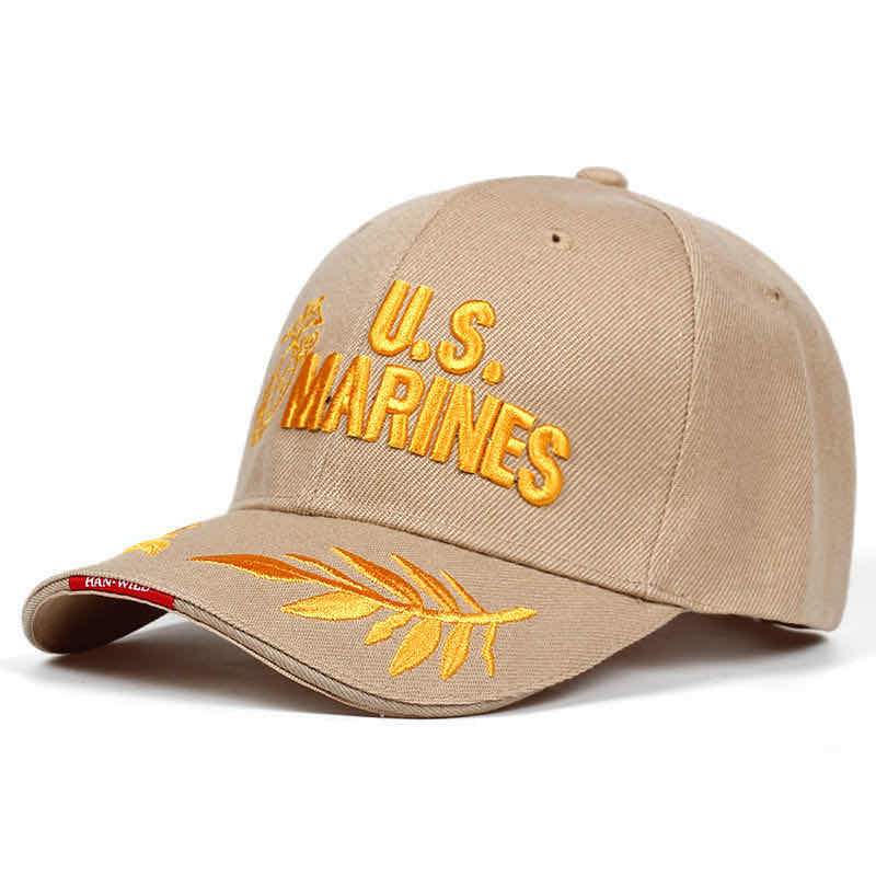 Cappellino vintage dei marines dell'esercito americano