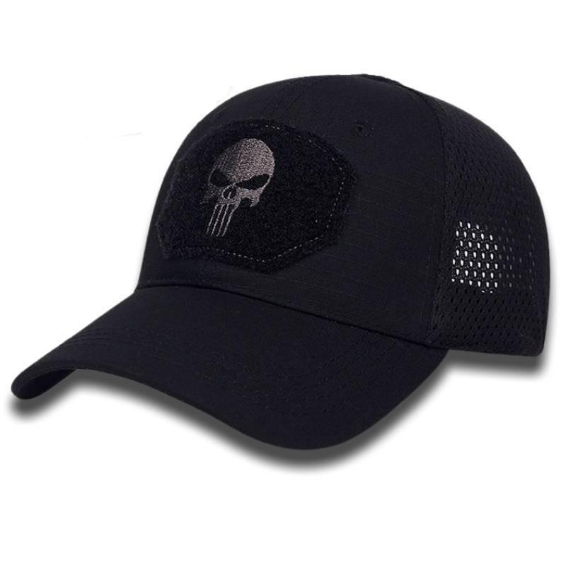 Cappello vintage dell'esercito americano nero