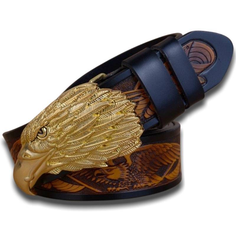 Cintura in pelle vintage americana