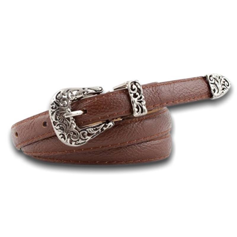 Cintura vintage marrone